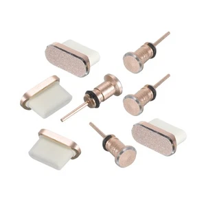 USB Type C Anti Dust Plug USB C Port Protectors for Type C Port,Gold 4PCS - Photo 1 sur 5