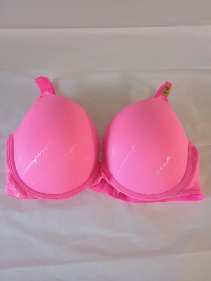 Pink Victoria Secret Wear Everywhere Push Up Bra Size 36D - Image 1 of 4