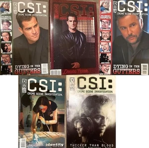 CSI Vintage TV Show Fumetto 5 numeri 2003 2004 2005 2006 - Foto 1 di 13