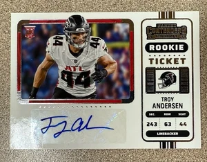 2022 Panini Contenders - Rookie Ticket Variation Troy Andersen #175 (AU, RC) - Picture 1 of 2