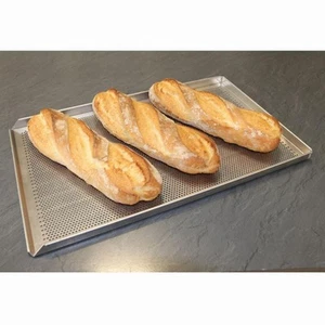 MANZ Lochblech mit 2,5 cm hohem Rand, 1 Seite offen, 53 x 32,5 cm Gastronorm 1/1 - Picture 1 of 3