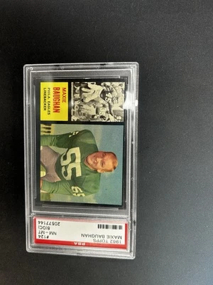 1962 Maxie Baughan Psa 8 (OC) Card #124 - Image 1 of 2