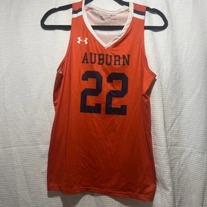 Camiseta Auburn Tigers Naranja Juvenil Mediana NCAA Baloncesto No. 22 Under Armour - Imagen 1 de 4