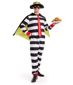 Tipsy elves MEN'S HAMBURGER THIEF COSTUME Size small - Picture 1 of 2