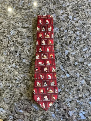Corbata Peanuts Charlie Brown and Gang Neck United Feature Syndicate Snoopy Foto 1 de 2