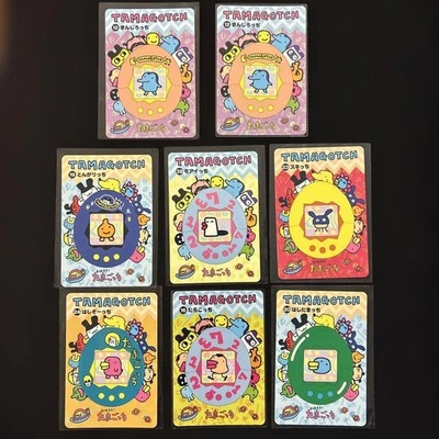 Rare Tamagotchi Carddass 8 card set - Image 1 of 4