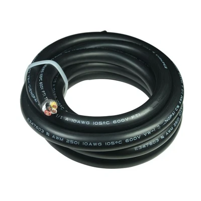 UL2501 4 * 10AWG AWM 105 Degree 600V Multi-core Wire,10 Gauge 4 Conductor Ele... - Image 1 of 4