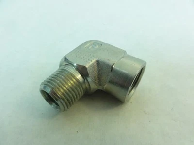 181115 New-No Box; Parker 3/8CD Street Elbow 3/8" NPT - Image 1 of 2