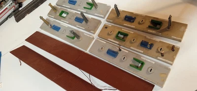 HO MAQUETTE JOUEF LOT DE QUAIS COUVERTS NO FALLER - Imagen 1 de 4