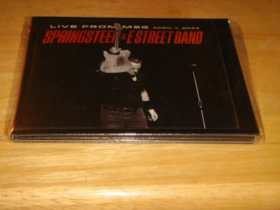Bruce Springsteen LIVE FROM MSG 4/1/2023 NEW YORK 3CD Official Issue JUNGLELAND - Image 1 of 4