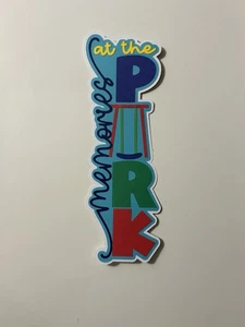 Memories at the Park Playground Scrapbook Title Handmade Die Cut Paper Pieced - Picture 1 of 3