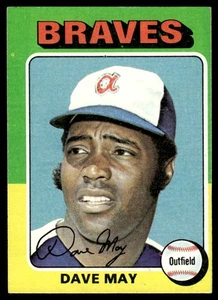 1975 Topps Dave May Atlanta Braves #650 - Picture 1 of 2