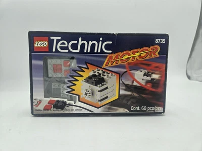NEW Vintage 1997 LEGO Technic Motor 9v Set 8735 SEALED - Image 1 of 4