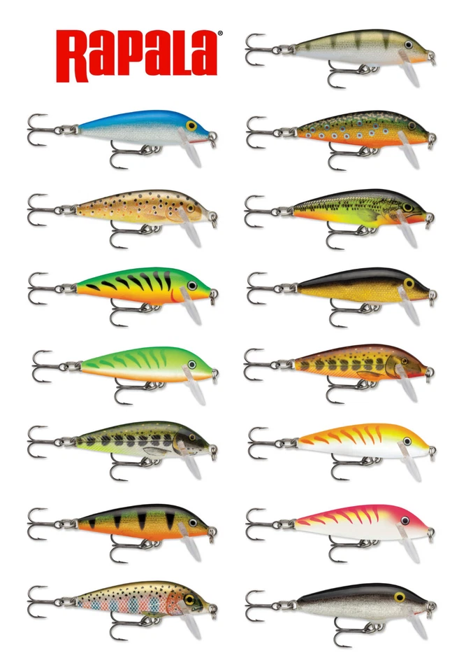 Señuelo de pesca Rapala Countdown Cd5 madera balsa crankbait lubina 2" (5 Cm) Foto 1 de 1