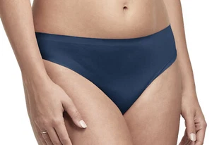 Braguita de bikini HANES ultra ligera cómoda azul marino para mujer S 5 M 6 L 7 XL 8 - Imagen 1 de 10