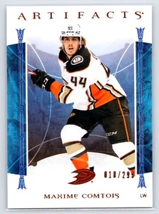 2022-23 Upper Deck Artifacts Copper #28 Maxime Comtois 120/299 - Anaheim Ducks - Picture 1 of 2