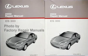 2002 Lexus ES300 Factory Service Manual Original ES 300 Shop Repair Books Set - Foto 1 di 6