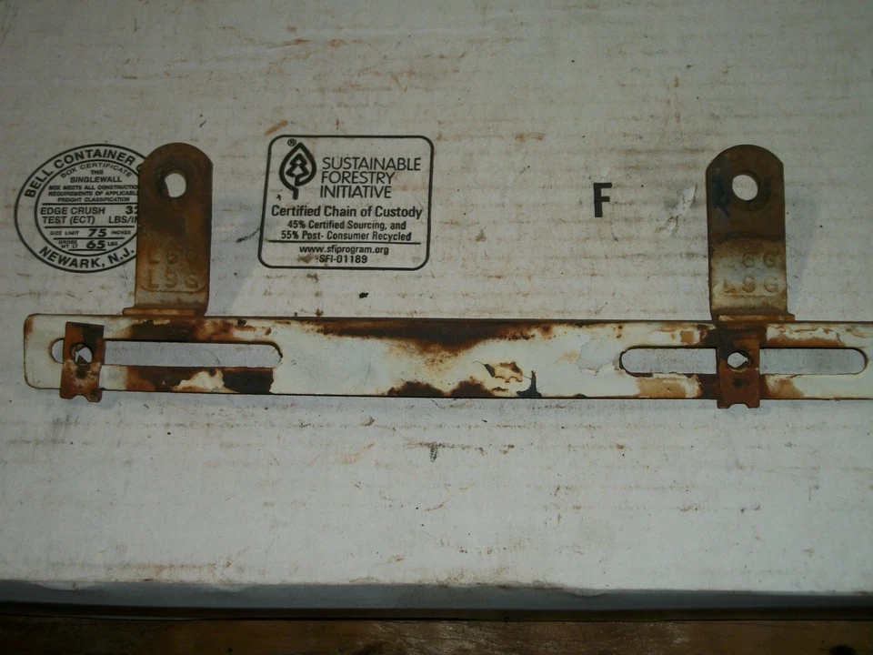 49 50 Studebaker Champion  tag bracket     used - Image 1 of 1