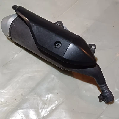 GENUINE HONDA MSX125 GROM 2013-2015 MK1 EXHAUST SILENCER MUFFLER & HEAT SHIELD - Image 1 of 4