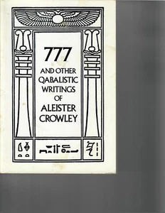 777 and Other Qabalistic Writings of Aleister Crowley 1986 pb - Picture 1 of 1