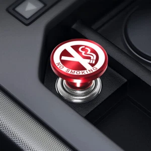 12V Car Cigarette Lighter Plugs Cover Button Replacements No Smoking Accessories - Picture 1 of 10