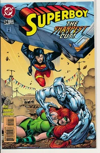 COMIC BOOK - DC COMICS SUPERBOY #24 FEB 1996 - Picture 1 of 1