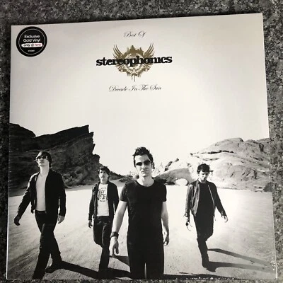 LIMITED 2LP GOLD VINYL STEREOPHONICS BEST OF DECADE IN THE SUN 299/1000 SEALED - Image 1 of 4