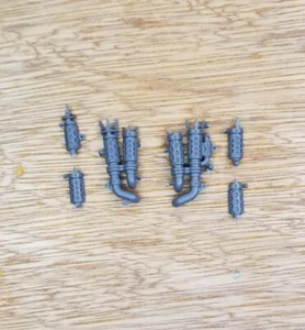 Chaos Knight War Dog Karnivore stalker brigands Exhaust bits Warhammer 40k Bits - Picture 1 of 1