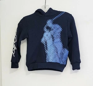 Polo Ralph Lauren Little Boys Big Pony Fleece Hoodie Cruise Navy Sz 5 - NWT - Picture 1 of 1