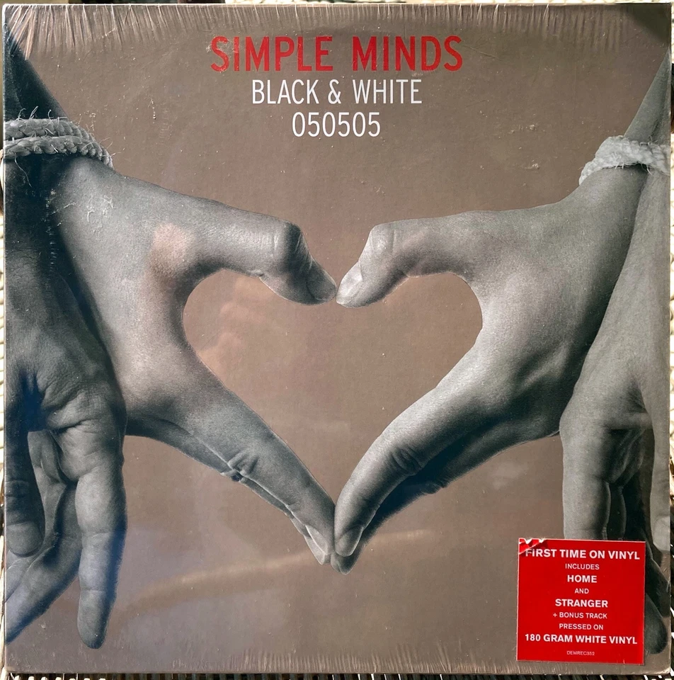 33t Simple Minds - Black & White 050505 - LIMITED EDITION WHITE VINYL - LP - Photo 1/1