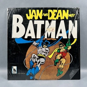 Jan and Dean Meet Batman 12" LP Vinyl 1966 Liberty Records Very Rare Shrink EX - Picture 1 of 4