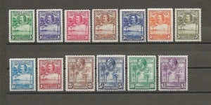 SIERRA LEONA 1932 SG 155/67 COMO NUEVO - Imagen 1 de 2