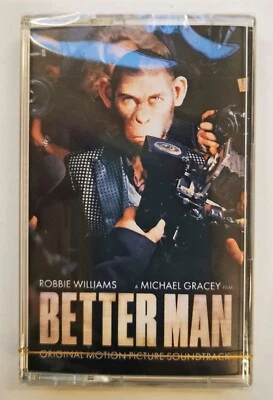 ROBBIE WILLIAMS Cassette Better Man Original SOUNDTRACK GOLD Cass Tape SEALED - Image 1 of 4