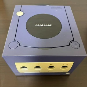 Nintendo GameCube Console Violet Purple Video Game Japanese Ver. Used From Japan - Picture 1 of 7