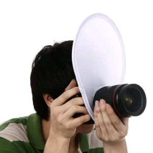 1 set Photography Flash Lens Diffuser Reflector Flash Diffuser For DSLR Camera - Picture 1 of 12