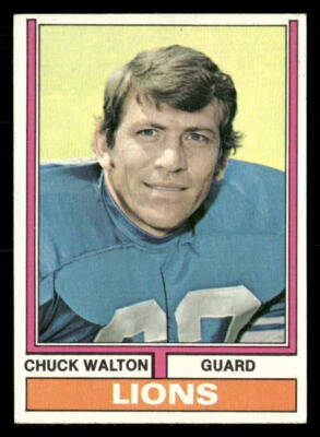 1974 Topps #249 Chuck Walton EXCELLENT - Image 1 of 2