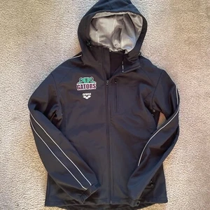 Gators Arena Jacket Black Size Large Full Zip Hooded - Picture 1 of 4