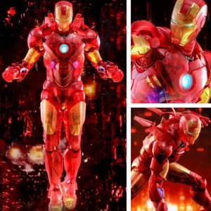 Iron Man 2 Mark IV Holographic Version 1:6 Figur Hot Toys MMS568 32 cm OVP Neu - Bild 1 von 24