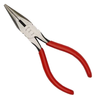 Wilde 6-1/2" Long Needle Nose Pliers with Side Cutters Made in USA G6160 - Image 1 of 2