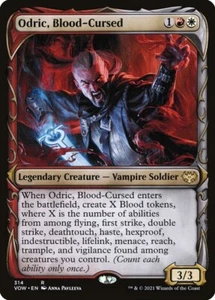 Odric, Blood-Cursed (314) Showcase Innistrad: Crimson Vow VOW MTG Magic - Picture 1 of 1