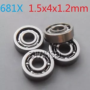 4pcs 681X Bearing 1.5 x 4 x 1.2 mm for TAMIYA TRAXXAS HPI ALIGN RC Hobby DIY - Picture 1 of 1