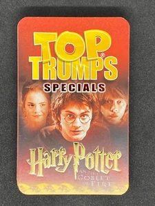 Harry Potter And The Goblet Of Fire Top Trumps Trading Cards Pick Your Own Trump - Foto 1 di 30