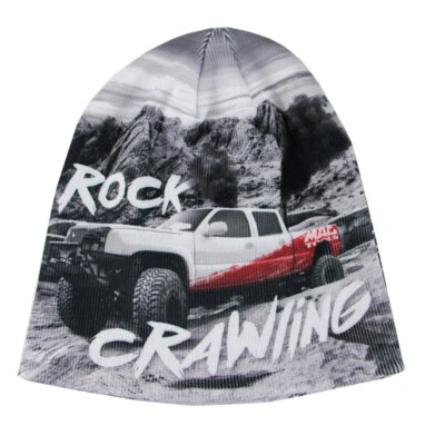 Unisex Hombres Mujeres Cálido Invierno Gris Gorro Sombrero Moda Tejido Gorra Hip Hop Rock Foto 1 de 4