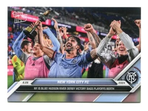 2024 Topps Now MLS New York Is Blue! New York City FC NYCFC #139 DERBY PR /271 - Picture 1 of 2