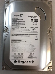 HDD 3,5" SATA-150 de 80GB - Seagate Barracuda 7200.10 - Imagen 1 de 1