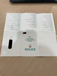Rolex Papers Submariner 16610 Garanzia - Foto 1 di 2