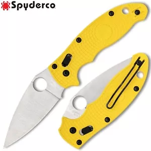 Spyderco Manix 2 LW Salz CPM-MagnaCut einfache Klinge gelb FRCP Griffe C101PYL2 - Bild 1 von 3