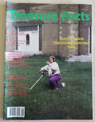 Treasure Facts Magazine February 1995 - Treasure Hunting - Metal Detecting - Image 1 of 3