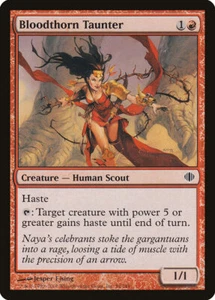 4 Bloodthorn Taunter x4 4x - NM/LP - Shards of Alara SPARROW MAGIC - Picture 1 of 1