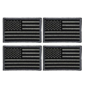 Parche bordado con insignia de 4 piezas autoadhesivo EE. UU. Americano - Imagen 1 de 12